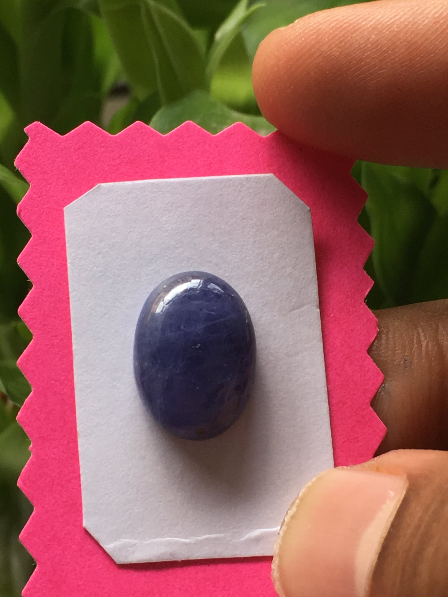 Beautiful Natural tanzanite big size  oval cabochon ideal for ring pendant good quality wt 9.50 cts size 15.7x11.6mm tanzanite oval cabochon