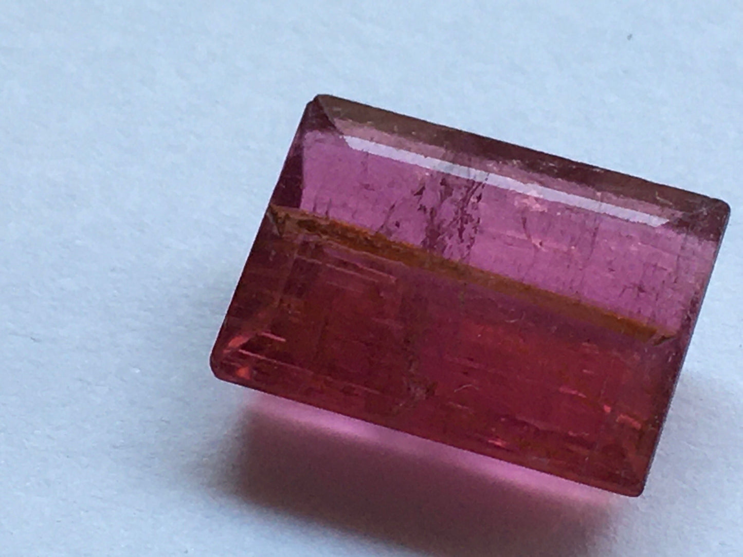 Very rare nice pink tourmaline cutstone weight 11 carats size 15.5x11.5mm rare huge size tourmaline cut for ring pendant