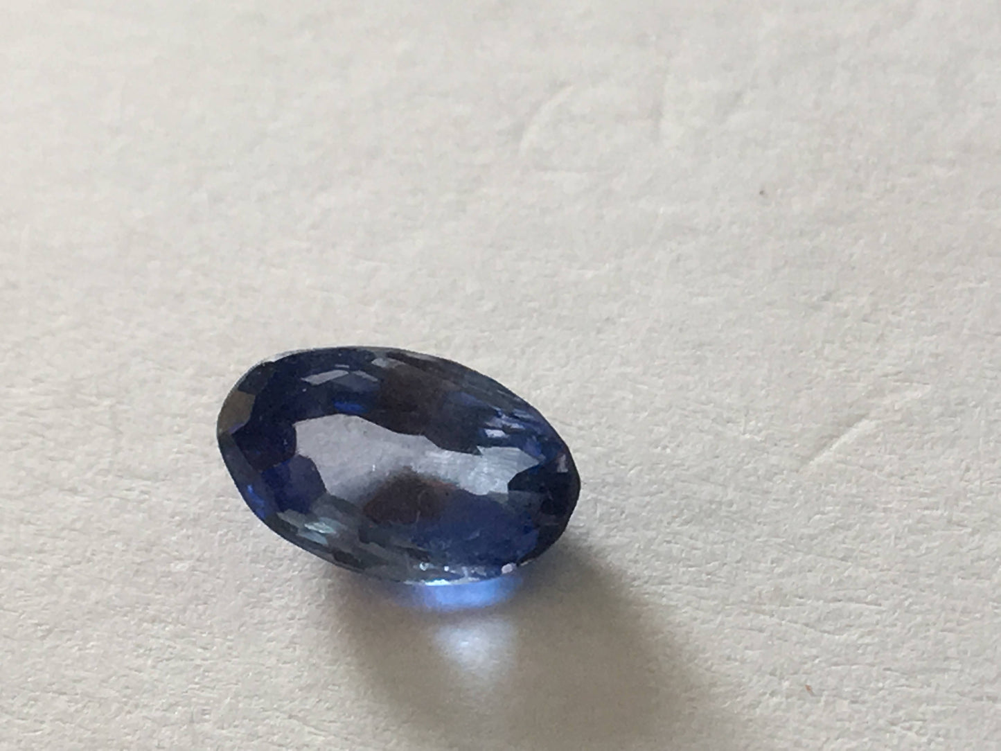 Natural Blue sapphire oval very rare cut stone  ideal for ring weight 2.13 carats size 9.5x6mm rare super fine quality AAAAA quality