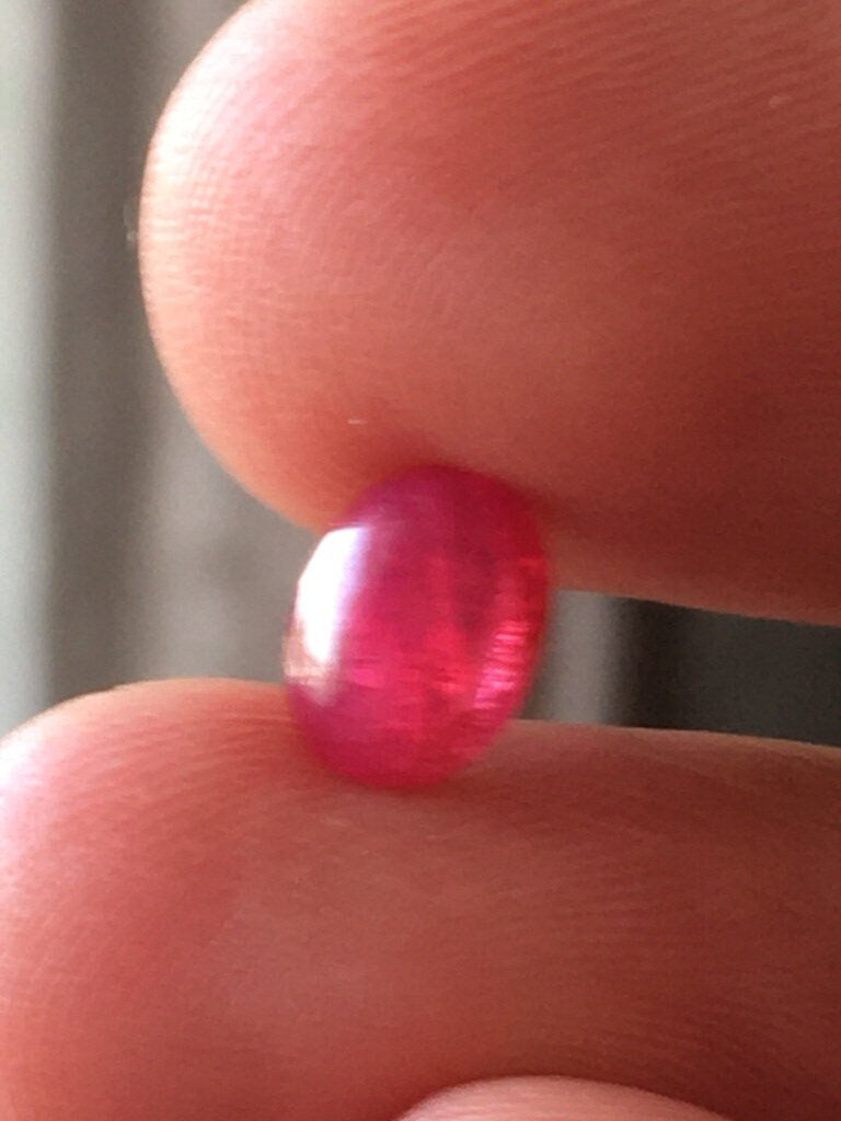 Very cute rare natural ruby oval cabochon red ruby weight 2.5 carats unheated ruby untreated ruby oval cabochon ruby ring supply