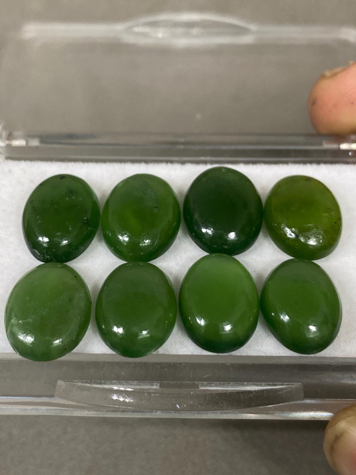 serpentine cabochons gems beautiful green cabochons pcs 8 wt 39.45 carats size 12x10mm serpentine cabochons