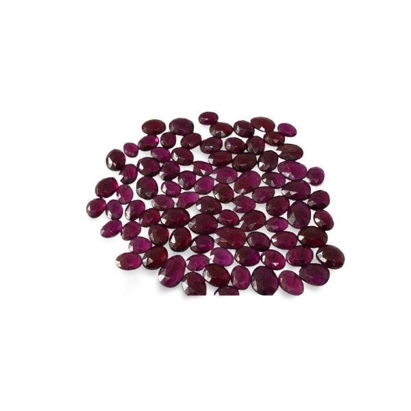 Rare Rhodolite purple garnet rosecut fine quality amazing gemstones with inclusions 6mm-9mm natural purple garnet more pieces of small sizes