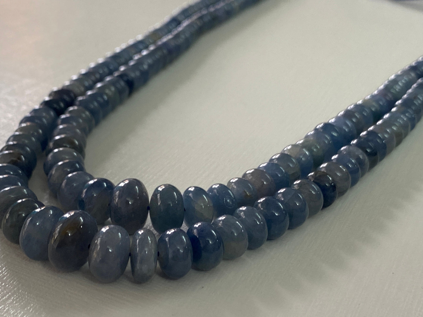 Rare Blue sapphire smooth polished beads wt 343 carats size 5mm to 10mm  rare blue sapphire smooth polished