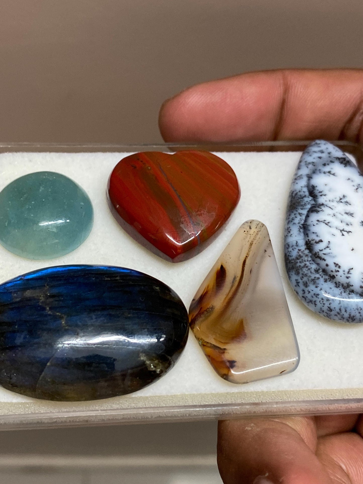 Beautiful rare multi cabochons lot aquamarine Montana agate dendrite opal labradorite red Jasper mix cabochon lot wholesale semi precious