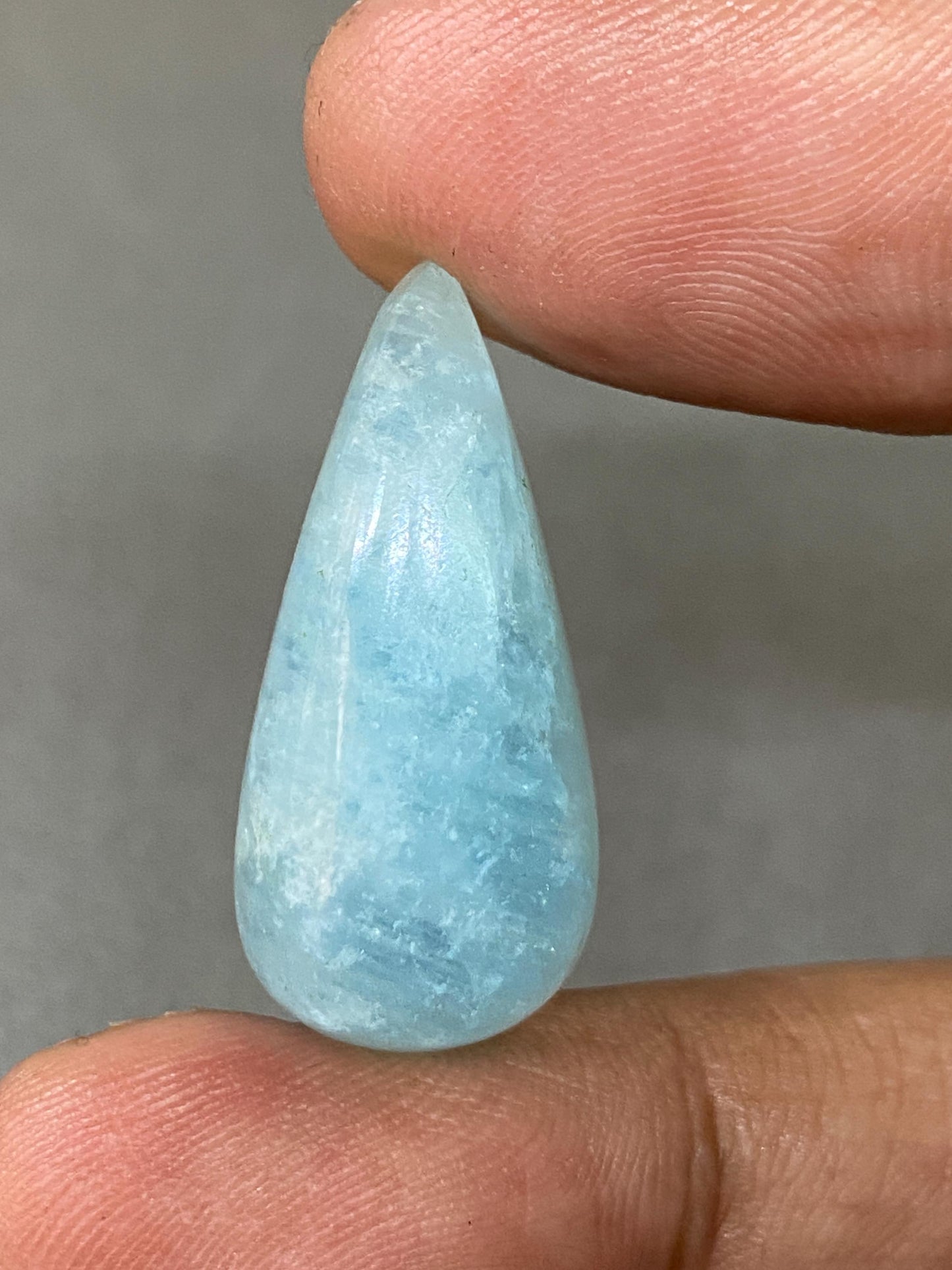 Rare blue milky Aquamarine mix  shape cabochons Fine quality