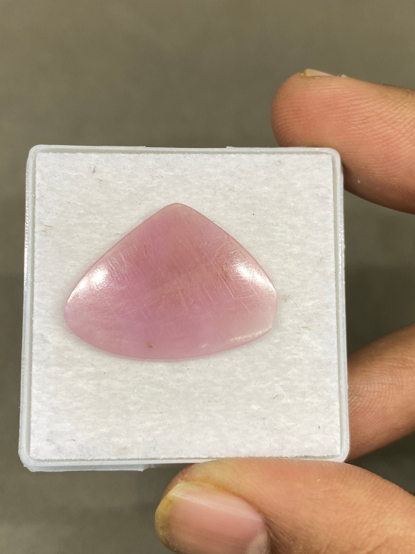 Natural Rare Pink sapphire fancy very flat cabochon 25x20mm weight 9.45 carats Africa mines sapphire cabochon ideal for pendant