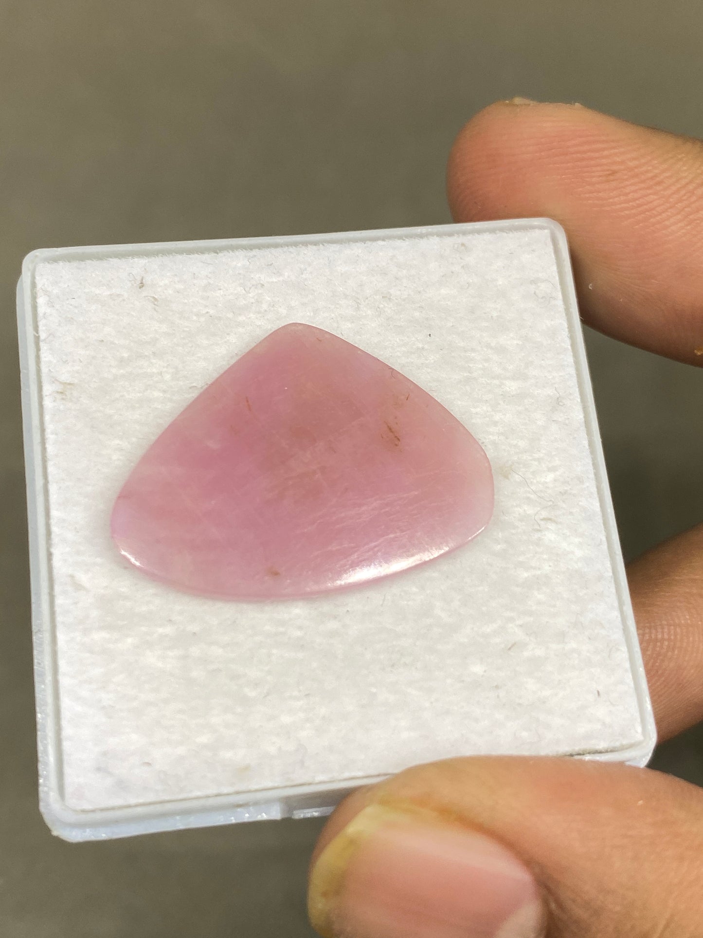 Natural Rare Pink sapphire fancy very flat cabochon 25x20mm weight 9.45 carats Africa mines sapphire cabochon ideal for pendant