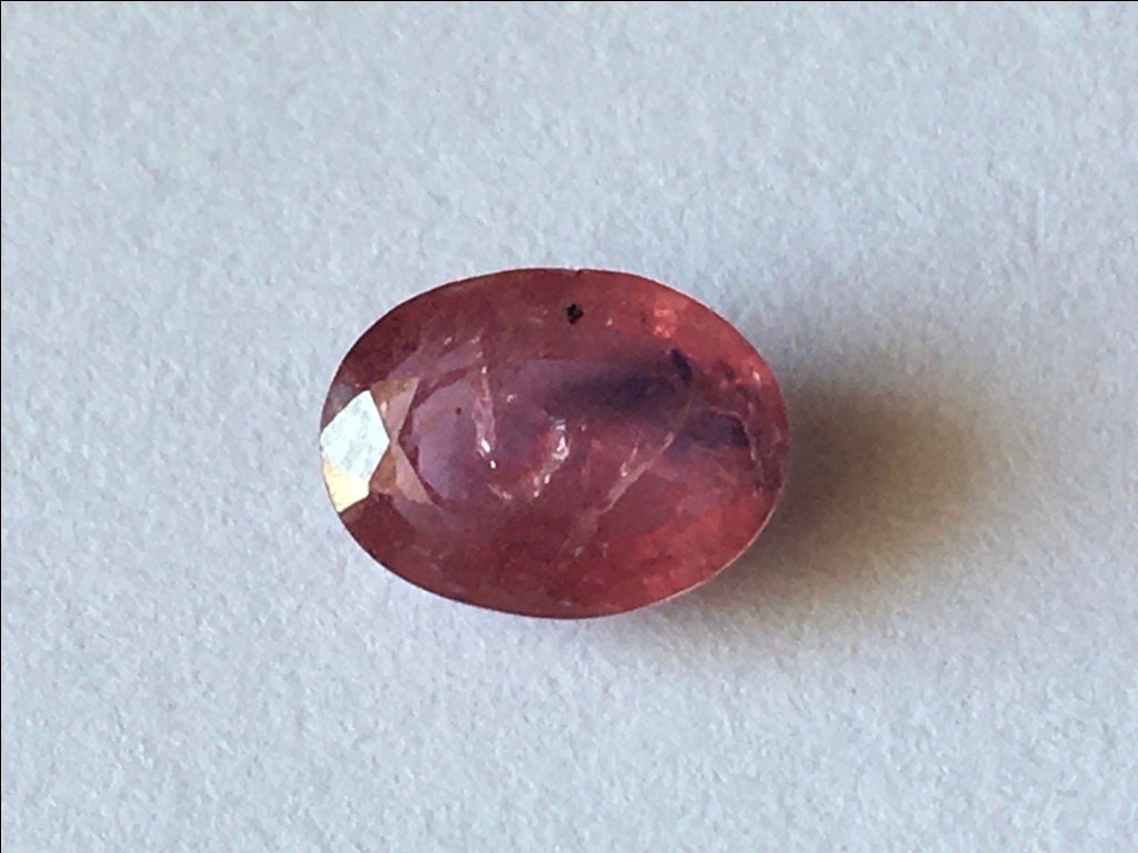 Stunning rare sapphire pink bi color sapphire natural unheated untreated weight 1.5 carats natural sapphire ring supply