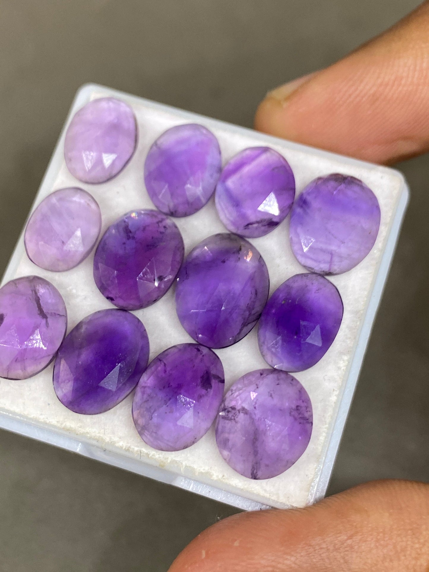 Awesome rare amethyst rosecut fancy shapes freeform amethyst pendant supply weight 32 carats pcs 12 size 10x9mm-13x10mm rosecut amethyst