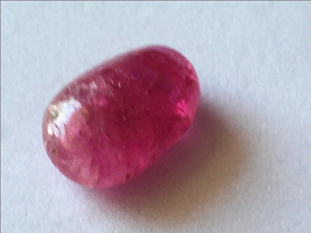 Cute rare sapphire pink sapphire cabochon natural unheated untreated sapphire 10.5x7.5mm weight 4.5 carats natural sapphire ring supply