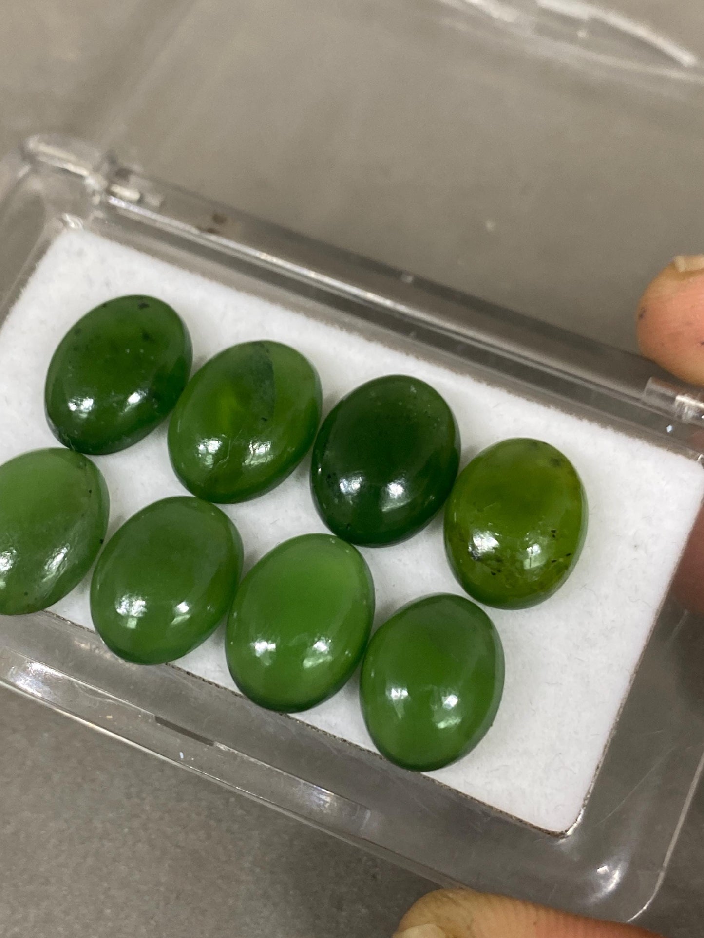 serpentine cabochons gems beautiful green cabochons pcs 8 wt 39.45 carats size 12x10mm serpentine cabochons