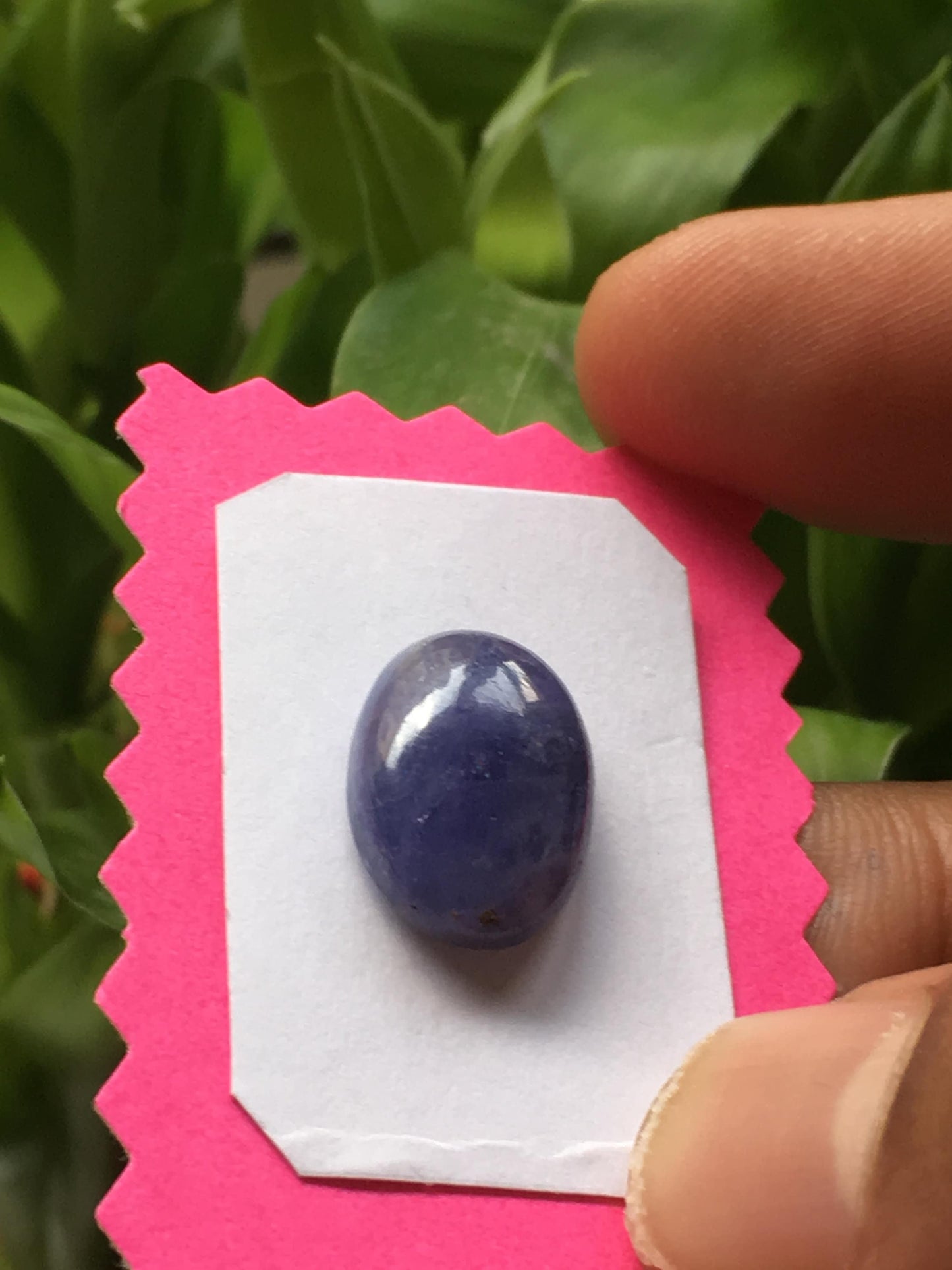 Beautiful Natural tanzanite big size  oval cabochon ideal for ring pendant good quality wt 9.50 cts size 15.7x11.6mm tanzanite oval cabochon