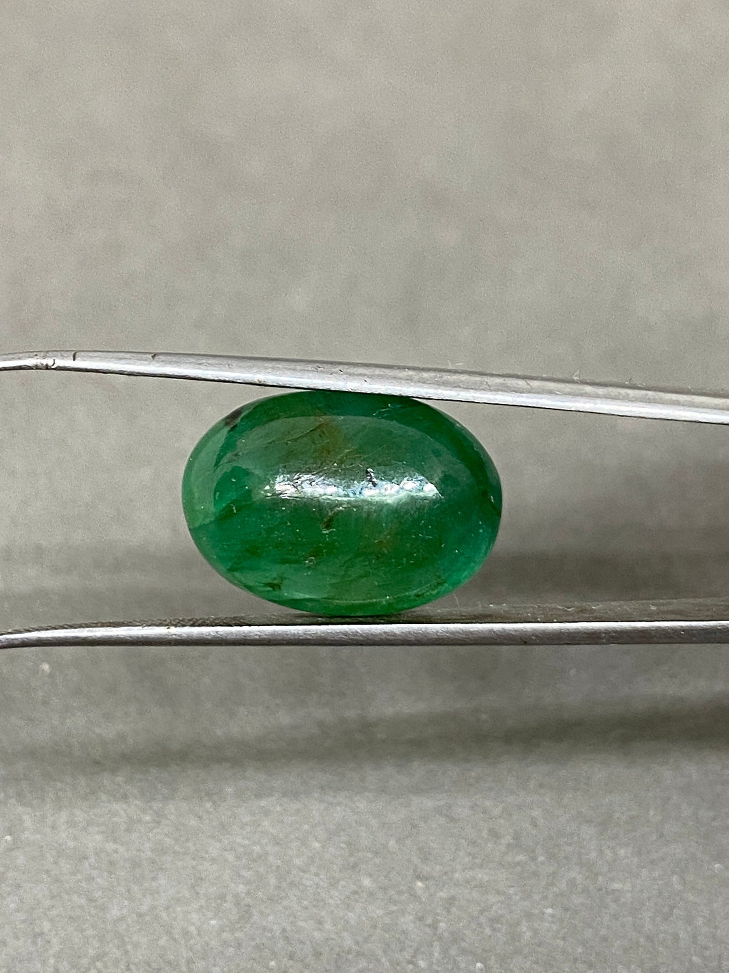 Emerald cabochon oval emerald smooth polished ideal for ring pendant emerald ring supply wt 16 carats size 18x12mm emerald cabochon