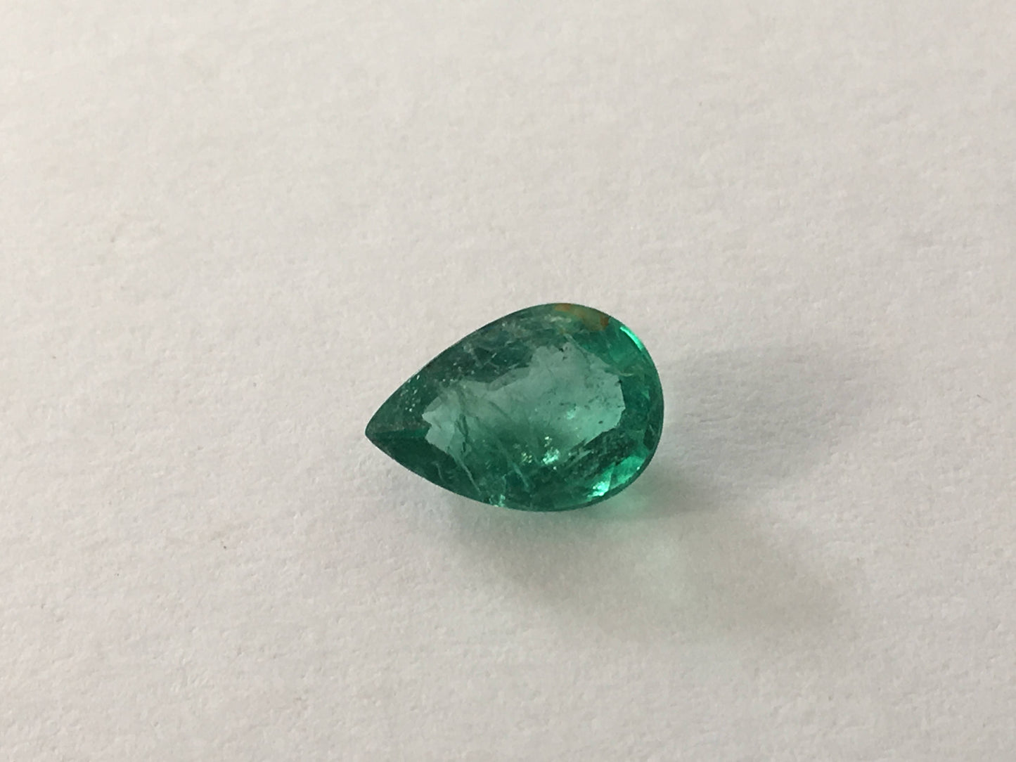 Very rare Emerald pear shape ring size AAA weight 1.40 carats size 9.2x6.5mm emerald ideal for ring emerald gemstone emerald jewelry supply