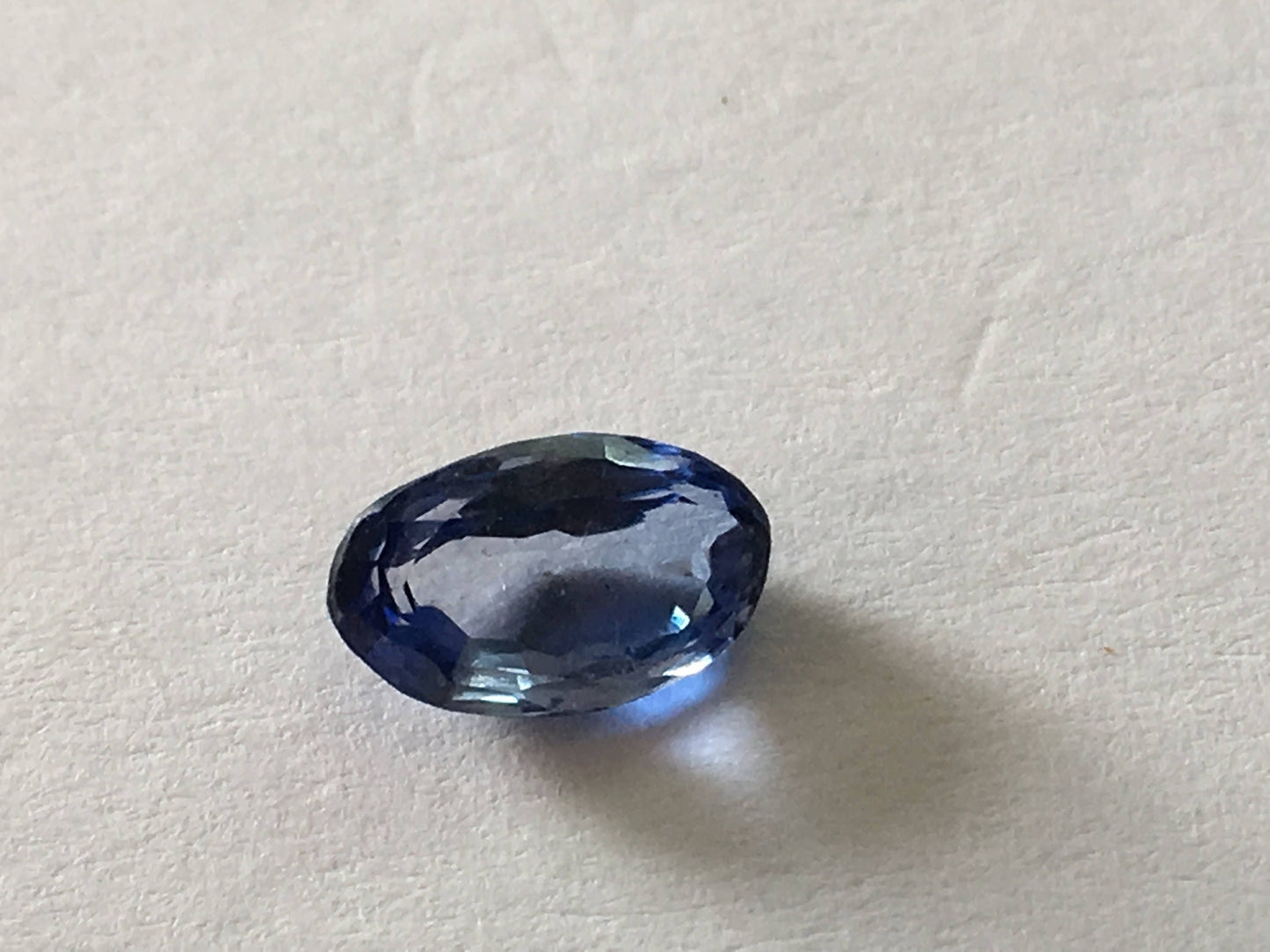 Natural Blue sapphire oval very rare cut stone  ideal for ring weight 2.13 carats size 9.5x6mm rare super fine quality AAAAA quality