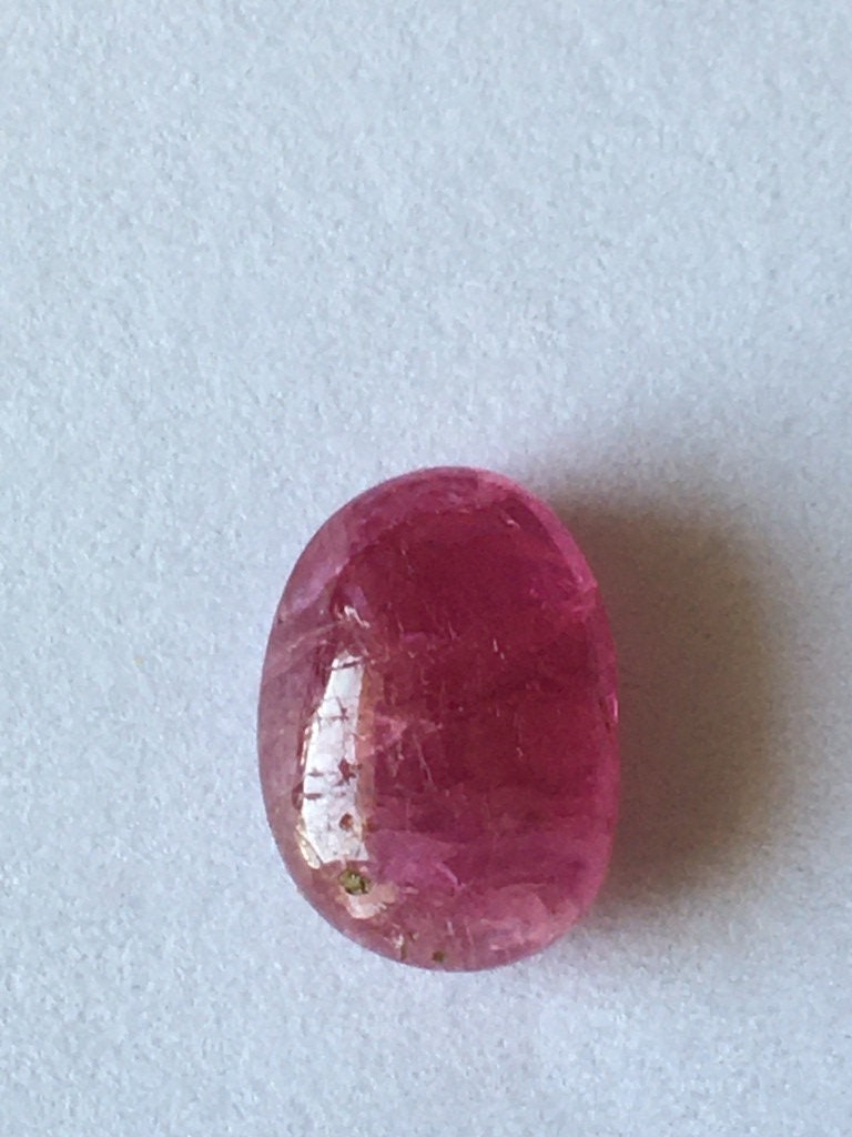 Cute rare sapphire pink sapphire cabochon natural unheated untreated sapphire 10.5x7.5mm weight 4.5 carats natural sapphire ring supply