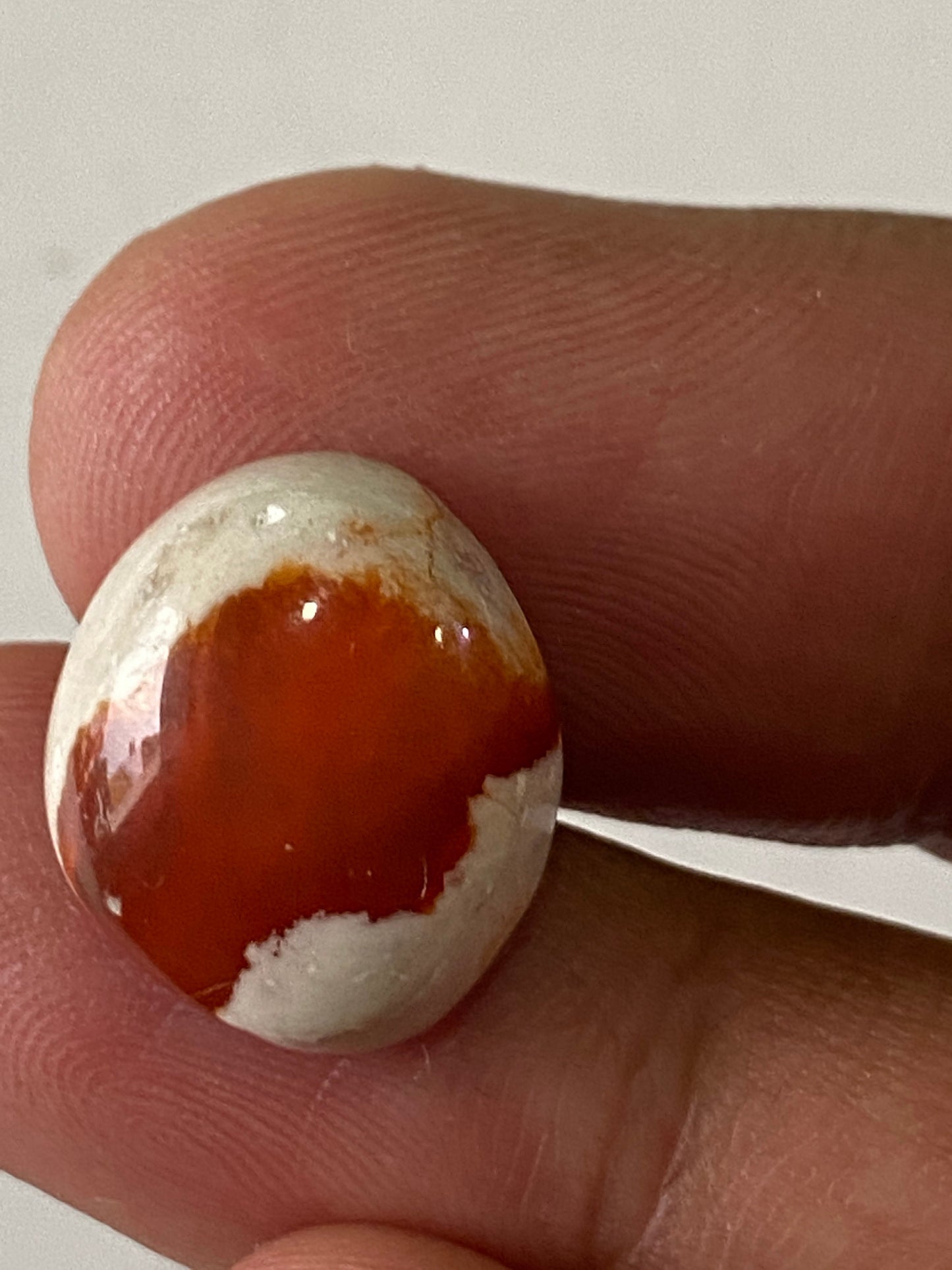 Mesmerising very rare aaa mexican cantera fire opal cabochon opal cabochons wt 8.37 cts size 16.4x14.3mm natural  fire opal cabochon egg