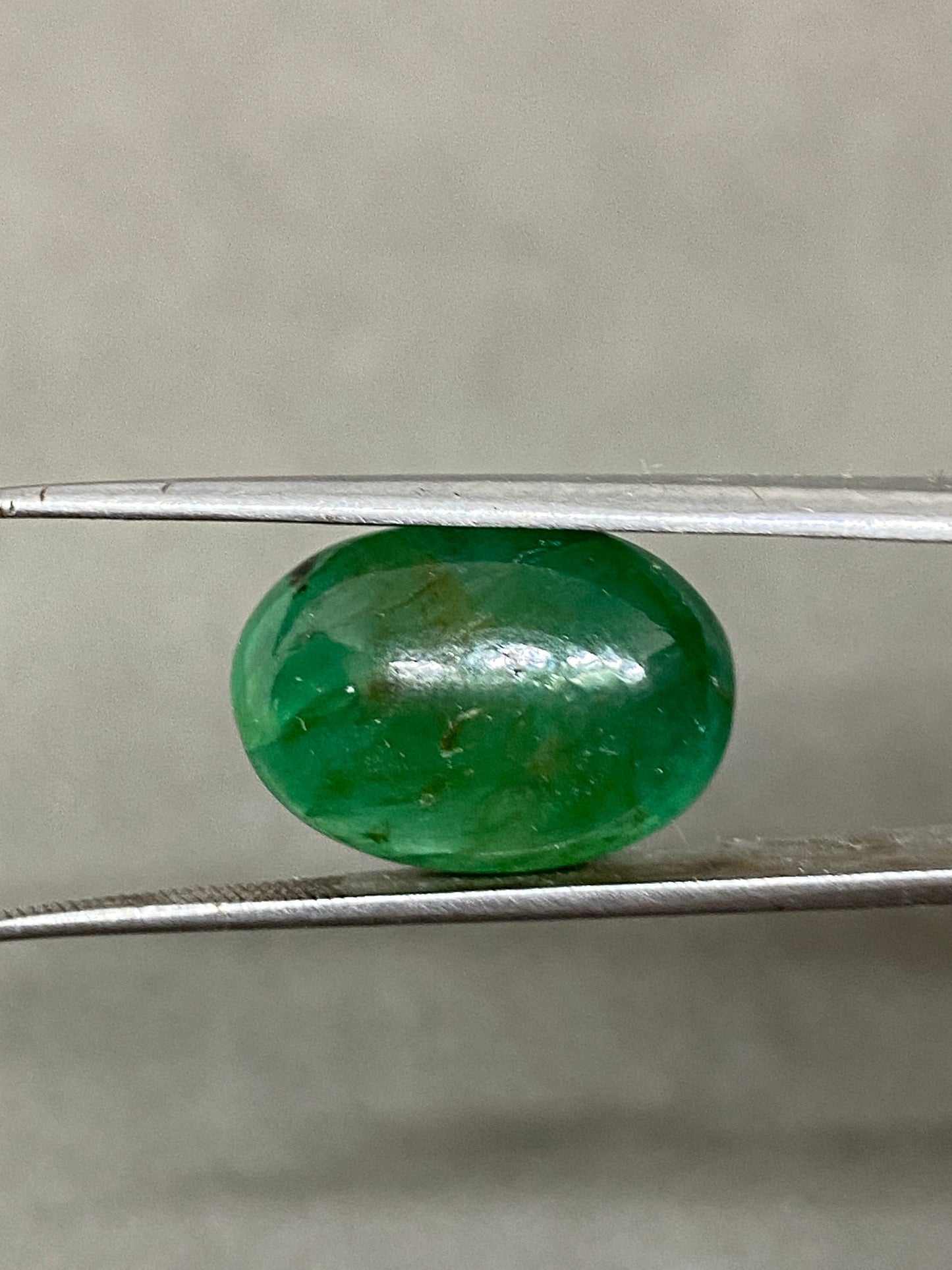 Emerald cabochon oval emerald smooth polished ideal for ring pendant emerald ring supply wt 16 carats size 18x12mm emerald cabochon