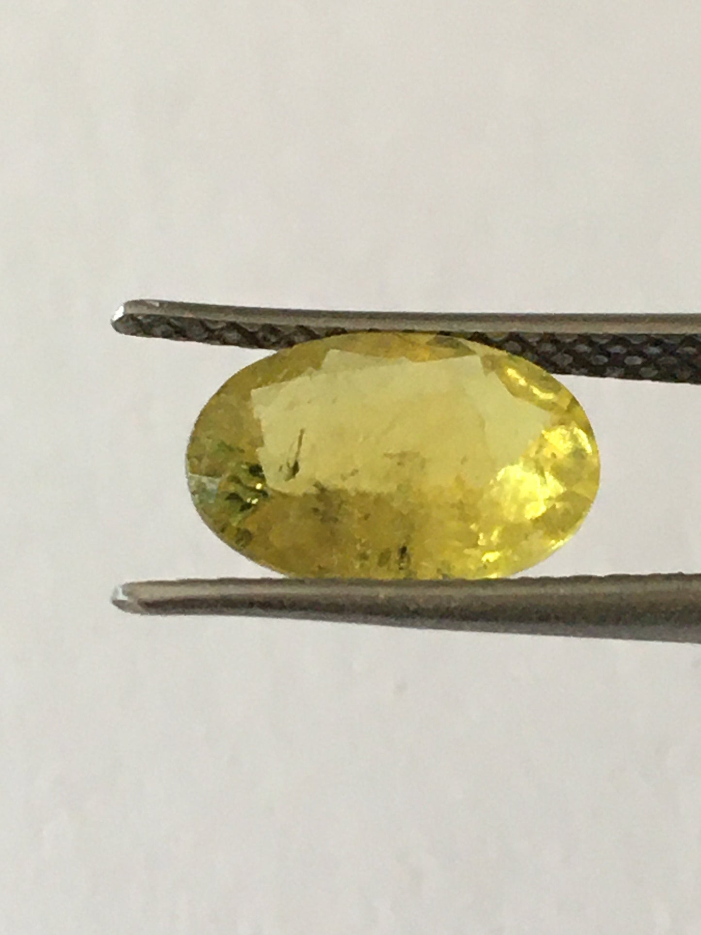 Wow lemon yellow tourmaline ovak cut wt 1.5 carats size 10x7.2mm tourmaline cut for ring pendant