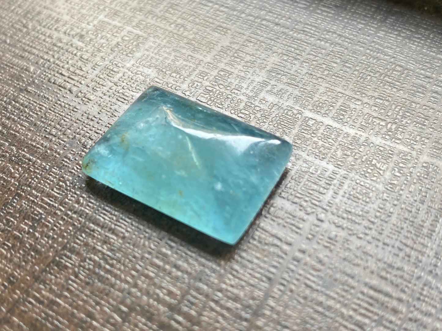 Beautiful Rare huge aquamarine sugar loaf cabochon ideal for a ring pendant weight 25.40 carats size 23x11mm natural aquamarine cabochon