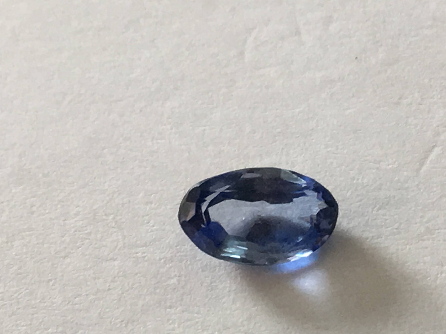 Natural Blue sapphire oval very rare cut stone  ideal for ring weight 2.13 carats size 9.5x6mm rare super fine quality AAAAA quality