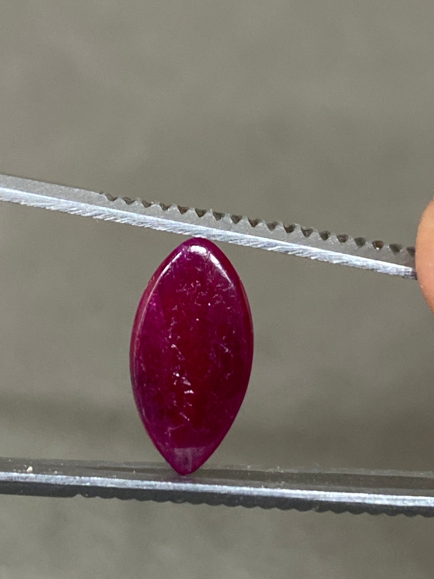 Very rare natural Ruby marquise flat Cabochon blood red ruby marquise ruby Natural ring wt 3.35 cts 16x8mm  Pendant Unheated untreated ruby