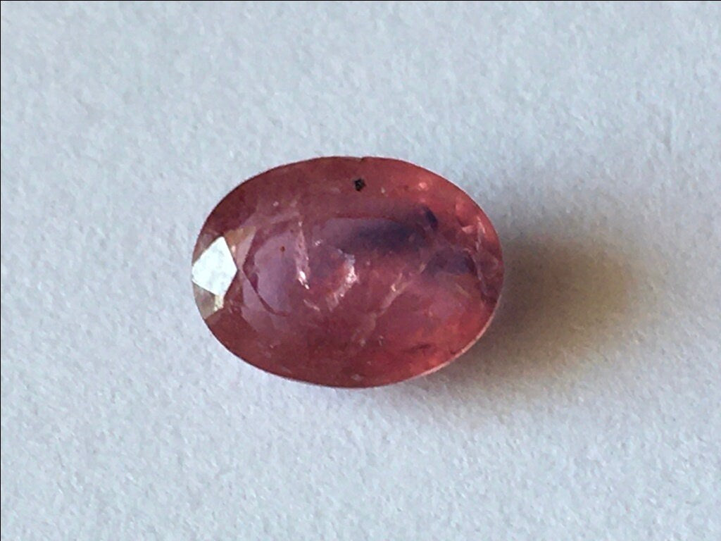 Stunning rare sapphire pink bi color sapphire natural unheated untreated weight 1.5 carats natural sapphire ring supply