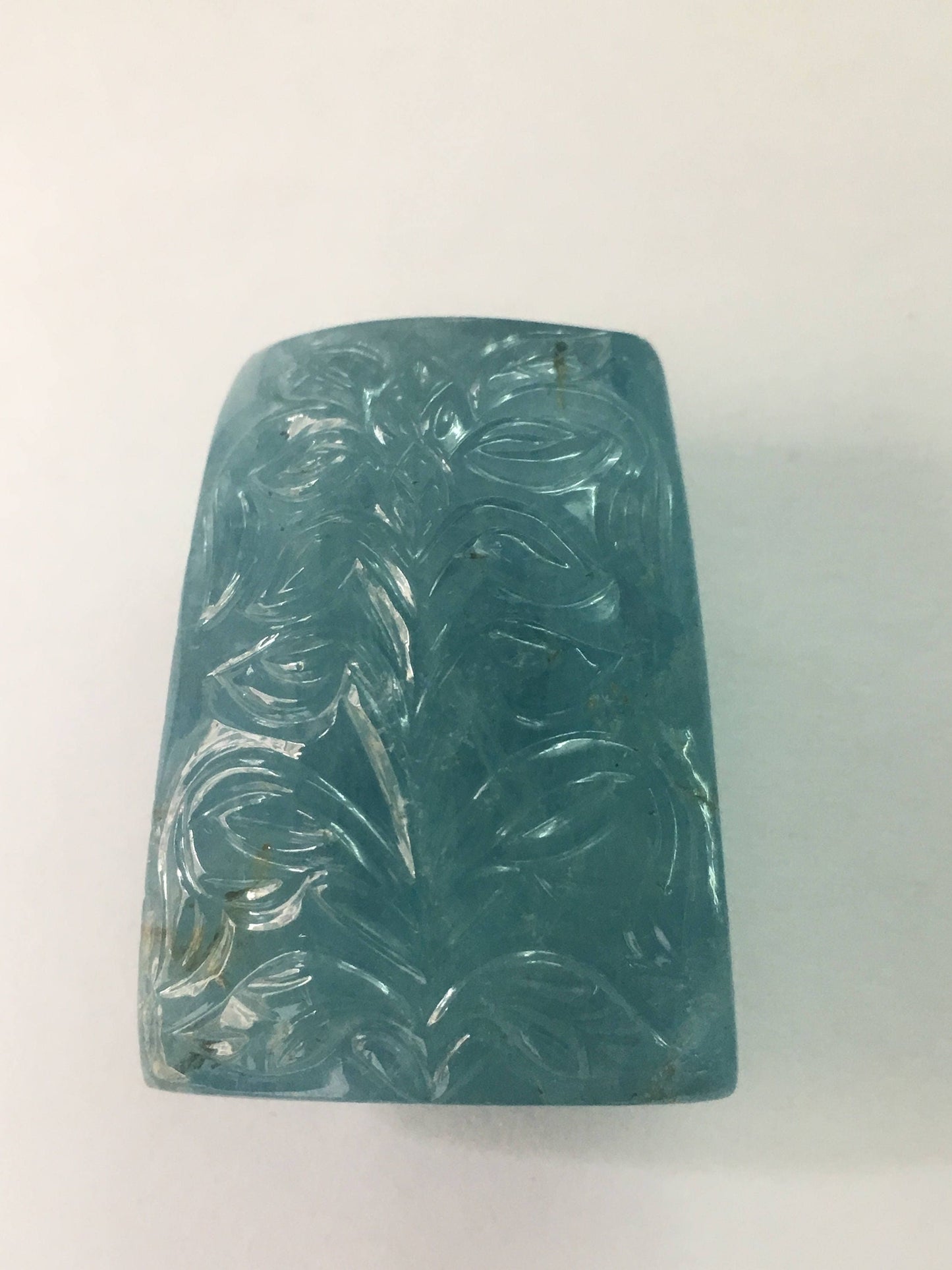 Aquamarine Carving Handmade  Flower Huge Gemstone Carving Big Size Collectible Ideal for Pendants,Rings size 22x27 wt 147 carats aquamarine