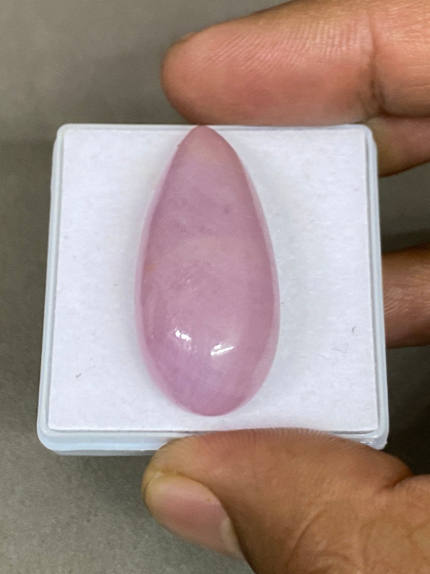 Stunning big size natural pink sapphire cab pear wt 75 cts size 37x18mm unheated untreated natural pink ruby cab ideal for pendant ruby