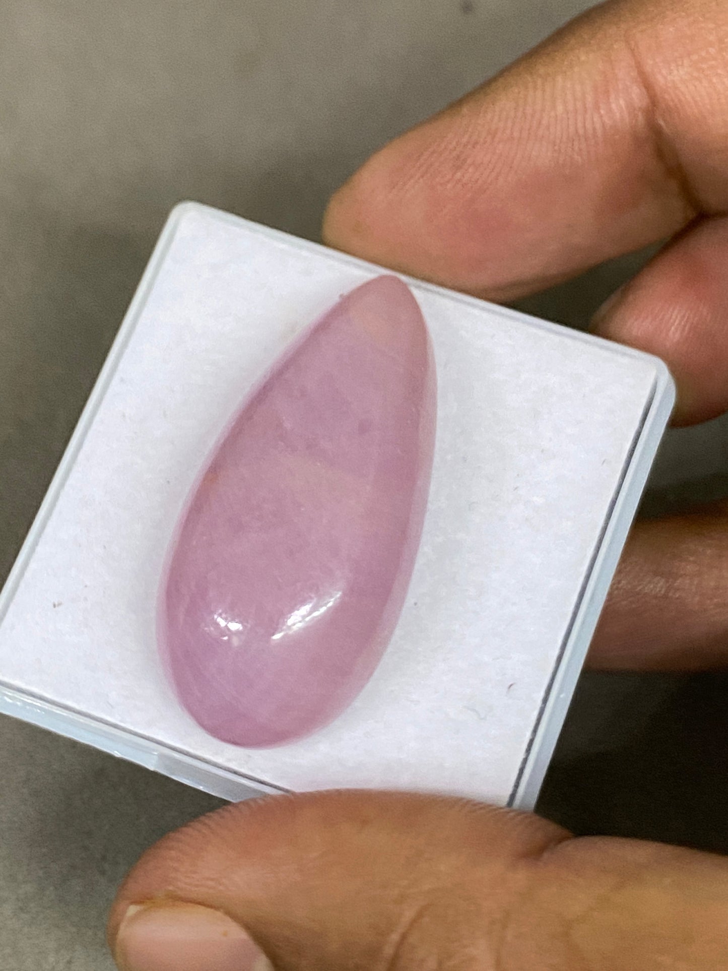 Stunning big size natural pink sapphire cab pear wt 75 cts size 37x18mm unheated untreated natural pink ruby cab ideal for pendant ruby