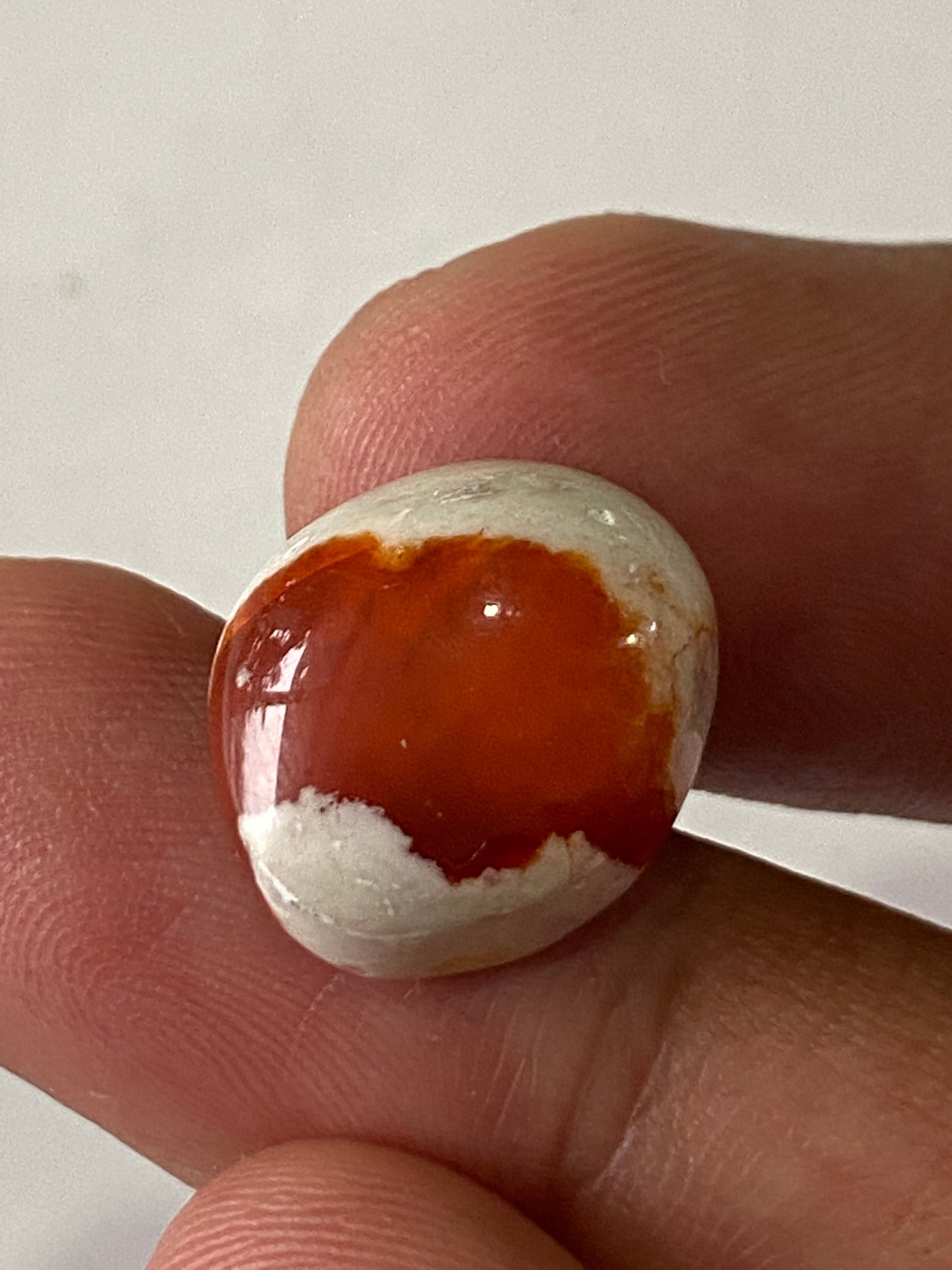 Mesmerising very rare aaa mexican cantera fire opal cabochon opal cabochons wt 8.37 cts size 16.4x14.3mm natural  fire opal cabochon egg