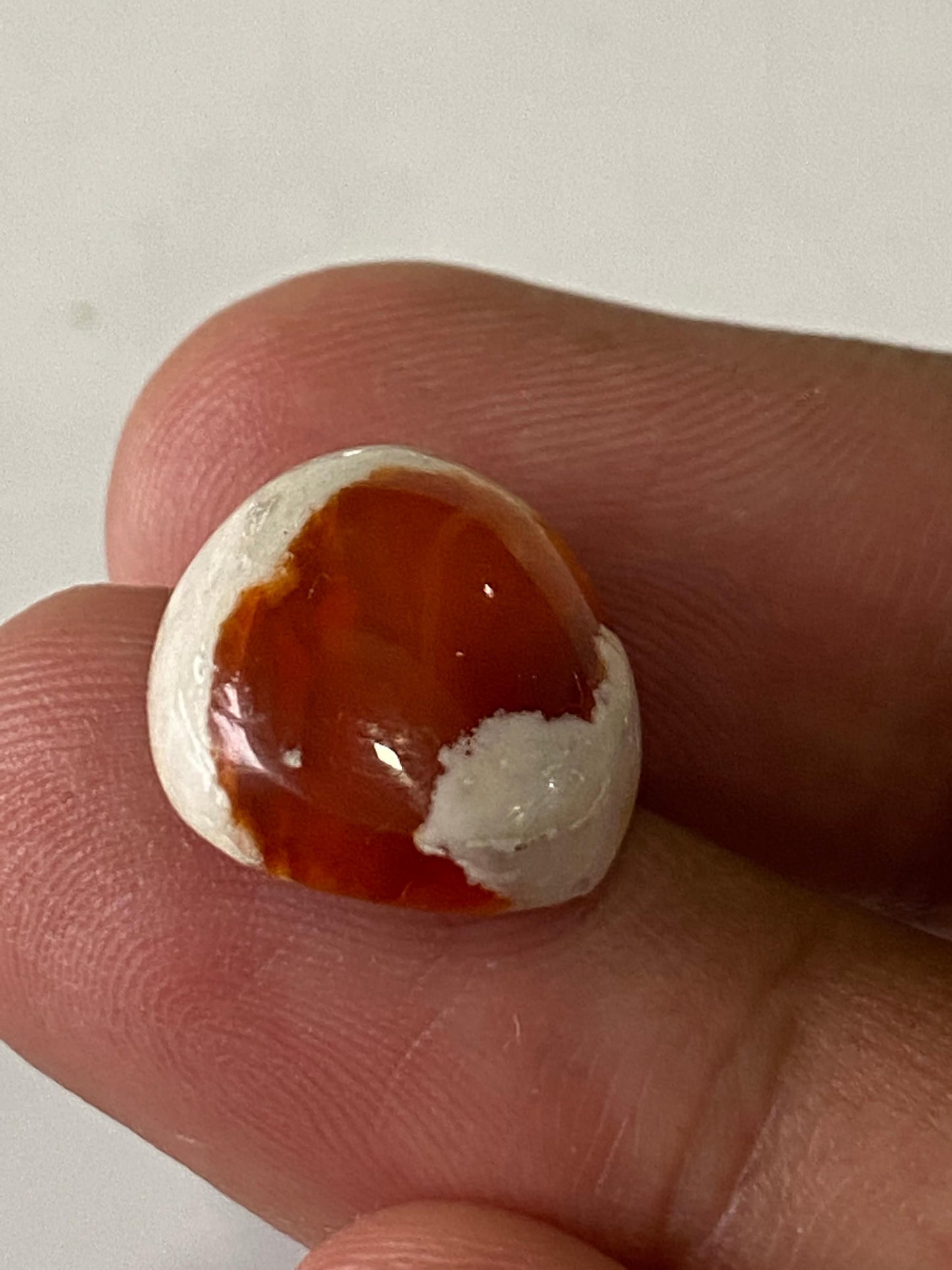 Mesmerising very rare aaa mexican cantera fire opal cabochon opal cabochons wt 8.37 cts size 16.4x14.3mm natural  fire opal cabochon egg