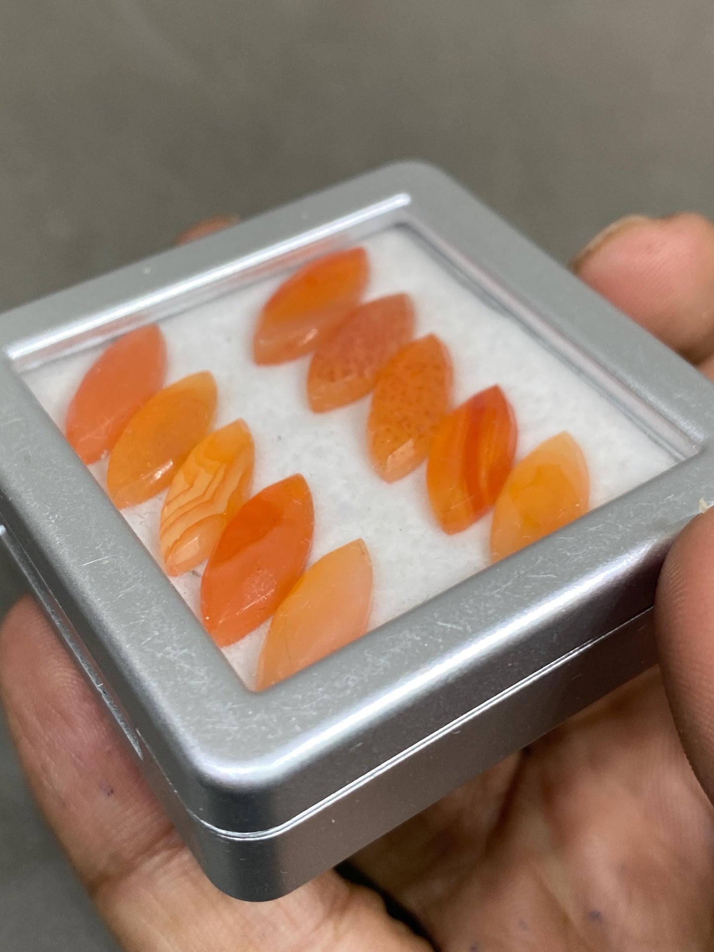 Beautiful  Carnelian rosecut marquise big size pcs 10 wt 31.75 carats size 16x6-18x7mm aaa quality marquise shapes carnelian cabochons