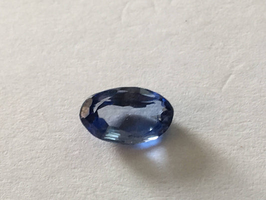 Natural Blue sapphire oval very rare cut stone  ideal for ring weight 2.13 carats size 9.5x6mm rare super fine quality AAAAA quality