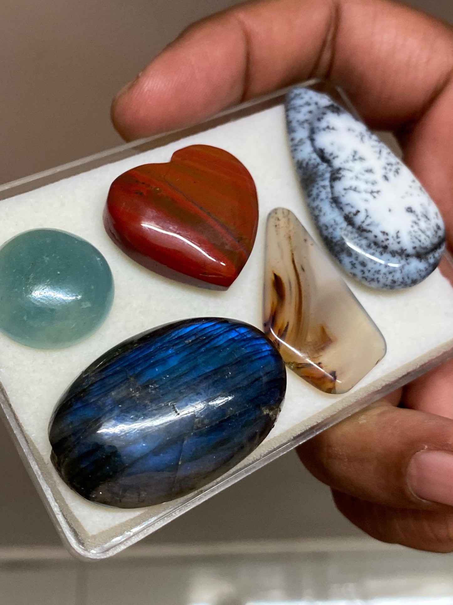 Beautiful rare multi cabochons lot aquamarine Montana agate dendrite opal labradorite red Jasper mix cabochon lot wholesale semi precious