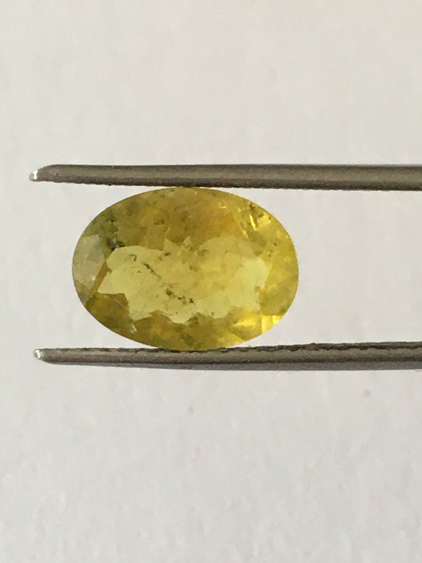 Wow lemon yellow tourmaline ovak cut wt 1.5 carats size 10x7.2mm tourmaline cut for ring pendant