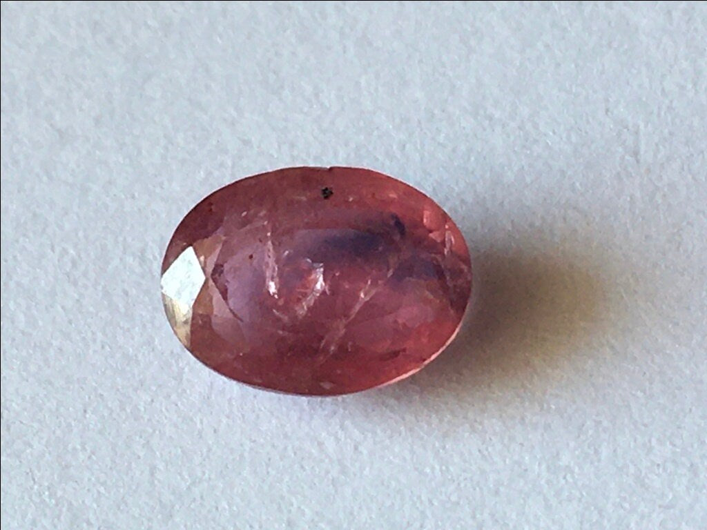 Stunning rare sapphire pink bi color sapphire natural unheated untreated weight 1.5 carats natural sapphire ring supply