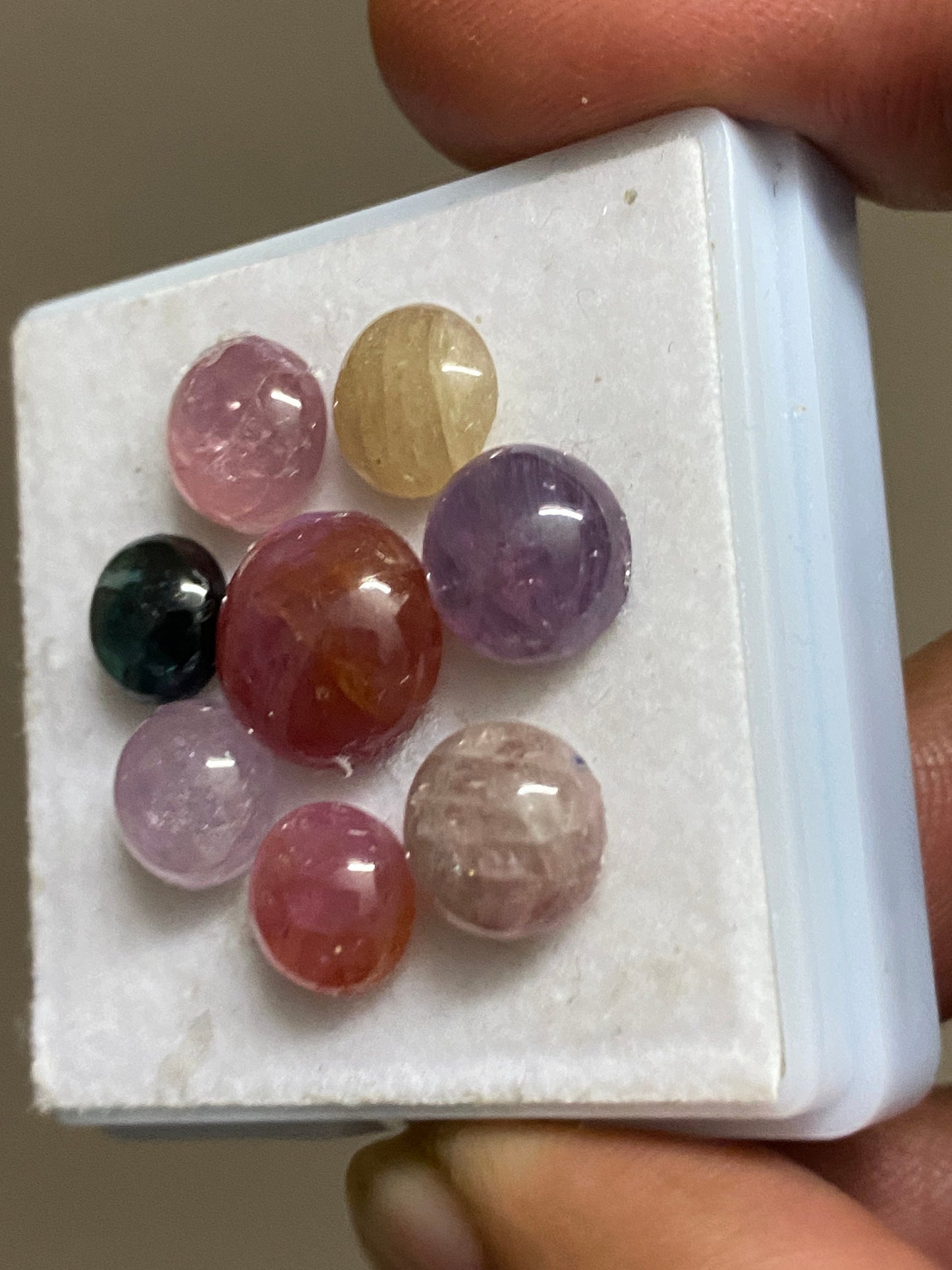 Dazzling Nice beautiful rare umba sapphire round cabochons weight 30.50 carats size 8mm-11mm pcs 8 natural sapphire unheated untreated