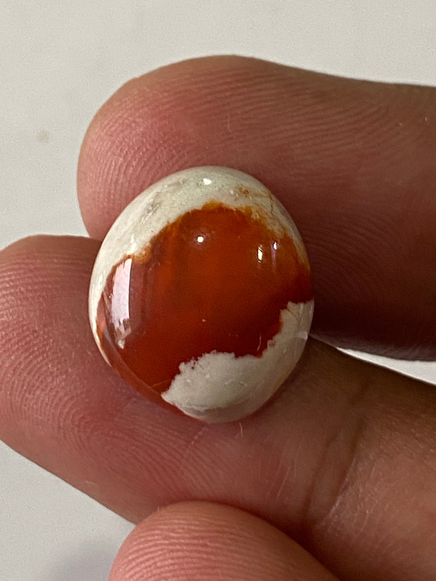 Mesmerising very rare aaa mexican cantera fire opal cabochon opal cabochons wt 8.37 cts size 16.4x14.3mm natural  fire opal cabochon egg