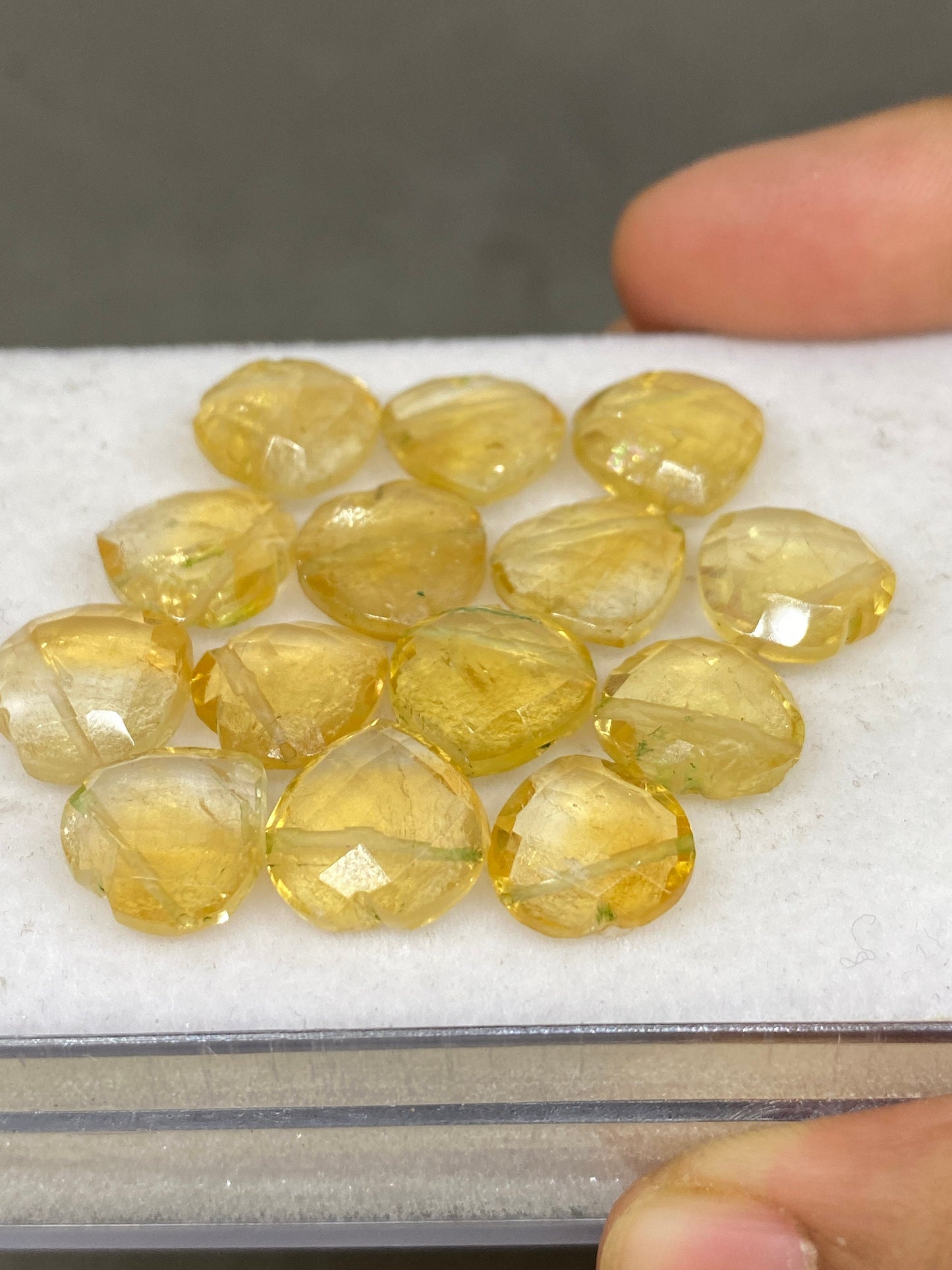 Gorgeous rare Citrine faceted heart shape carving briolette drilled pcs 14 wt 69 approx size 11mm-12mm citrine heart  briolette