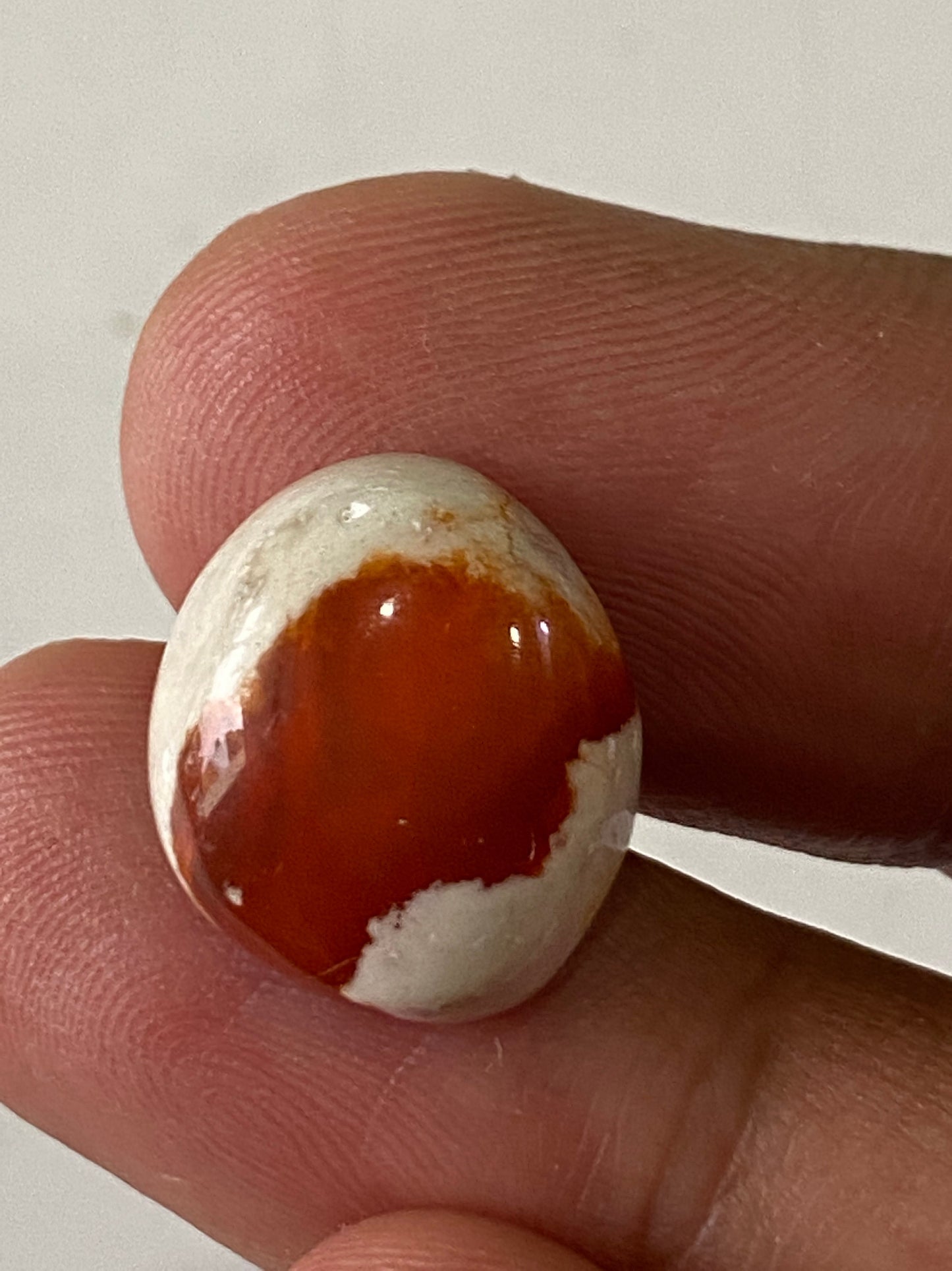 Mesmerising very rare aaa mexican cantera fire opal cabochon opal cabochons wt 8.37 cts size 16.4x14.3mm natural  fire opal cabochon egg