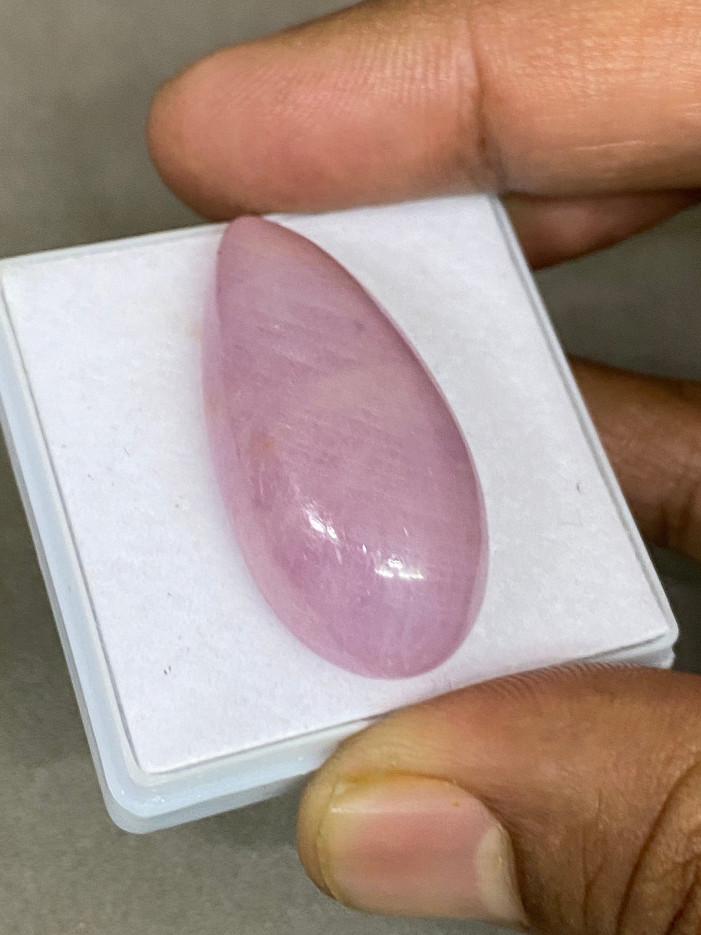 Stunning big size natural pink sapphire cab pear wt 75 cts size 37x18mm unheated untreated natural pink ruby cab ideal for pendant ruby