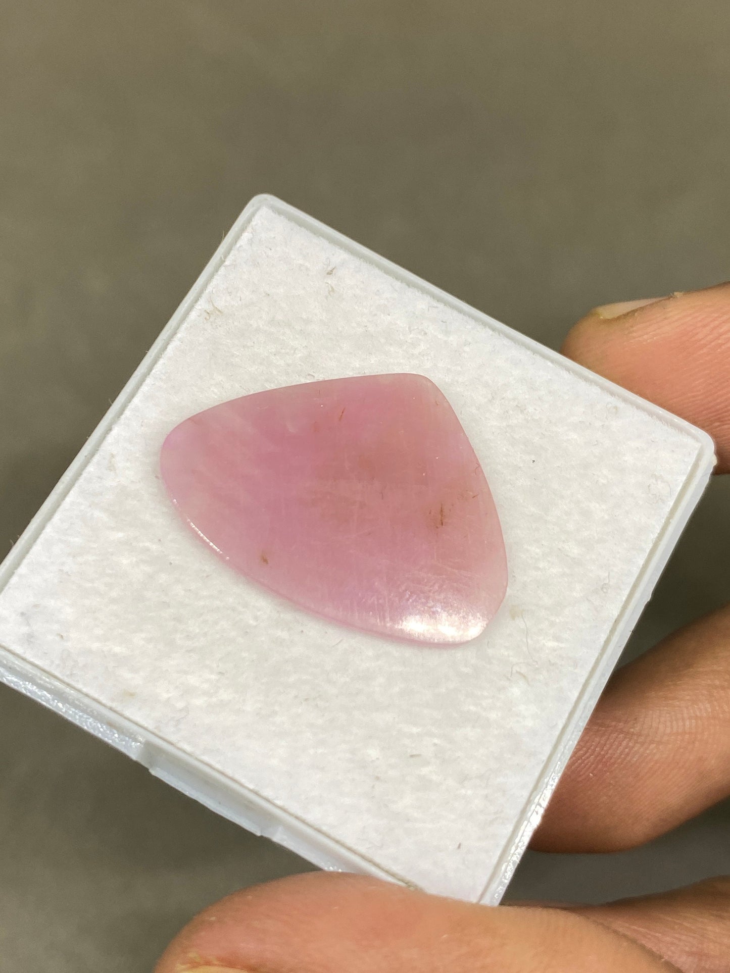 Natural Rare Pink sapphire fancy very flat cabochon 25x20mm weight 9.45 carats Africa mines sapphire cabochon ideal for pendant