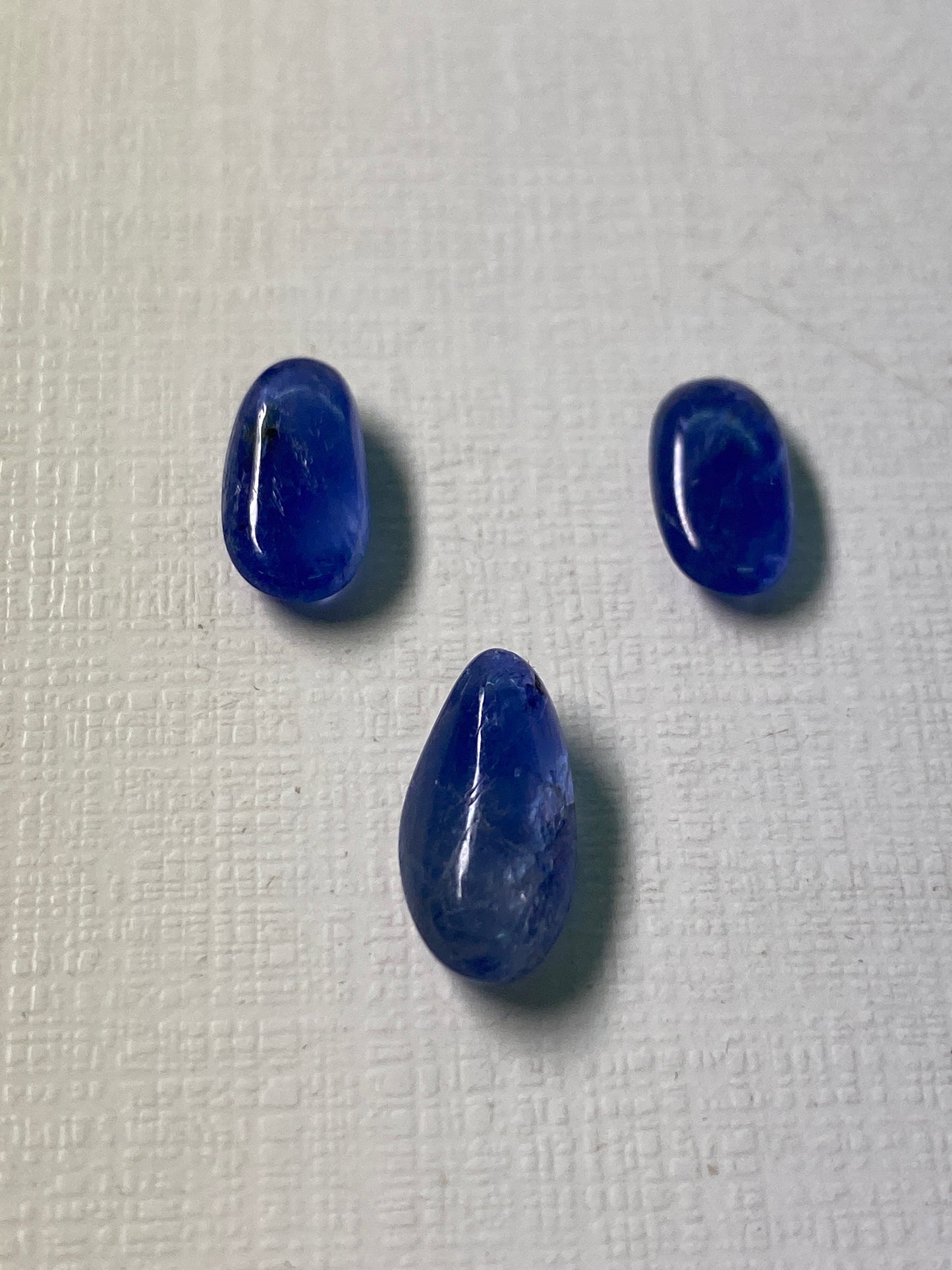 Cute Natural Burma Very Rare Blue sapphire  size weight 11.15 carats pcs 3 Burma mines sapphire cabochon ideal for pendant or a ring