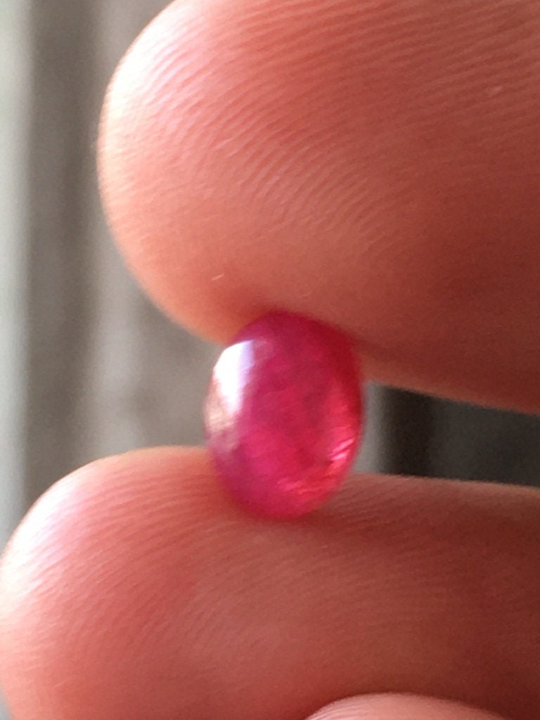 Very cute rare natural ruby oval cabochon red ruby weight 2.5 carats unheated ruby untreated ruby oval cabochon ruby ring supply