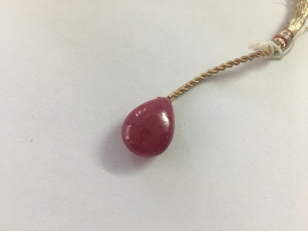 Huge Very rare Ruby pear briolette  smooth polished briolette weight 69 carats Size 15.5x13.5mm Natural Ruby untreated ruby unheated ruby