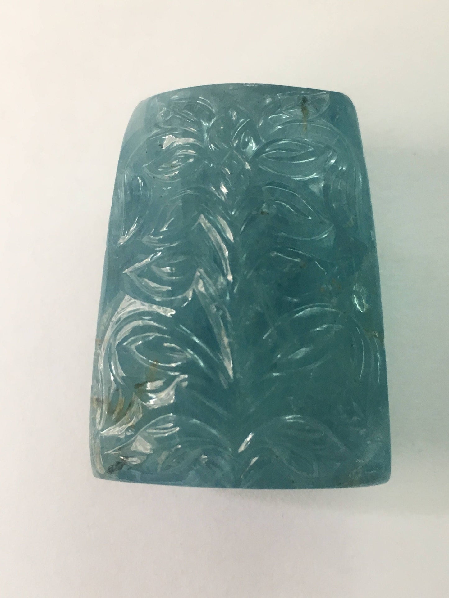 Aquamarine Carving Handmade  Flower Huge Gemstone Carving Big Size Collectible Ideal for Pendants,Rings size 22x27 wt 147 carats aquamarine