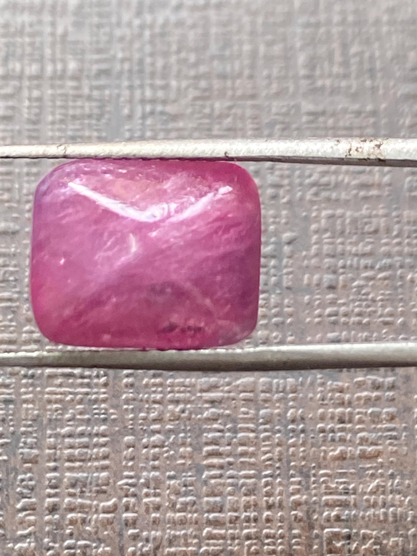 Aweome rare pink sapphire sugar loaf cabochons  weight  cts size pink sapphire   sugar loaf cabcohon