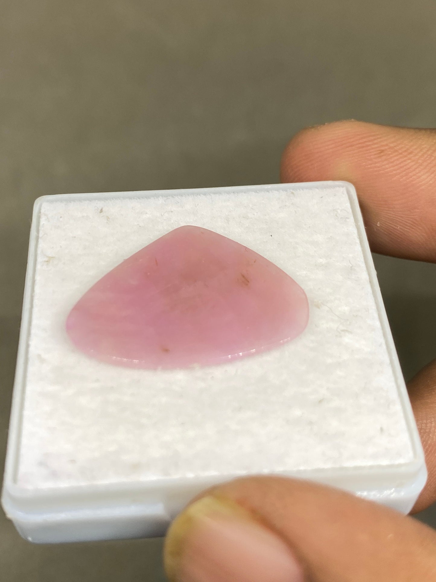 Natural Rare Pink sapphire fancy very flat cabochon 25x20mm weight 9.45 carats Africa mines sapphire cabochon ideal for pendant