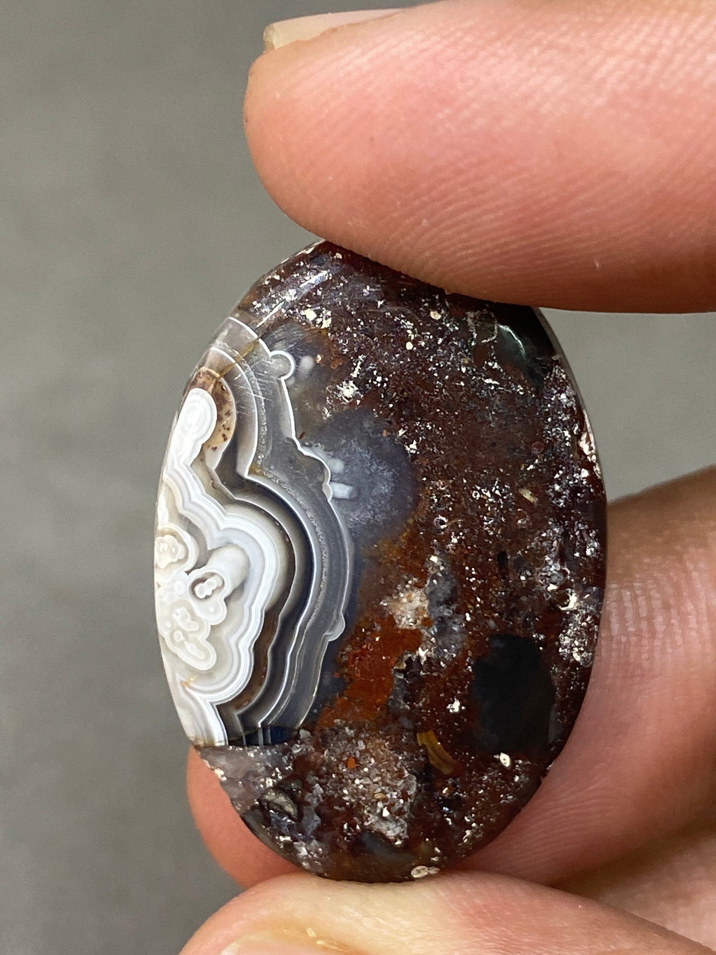 Beautiful crazy lace agate cabochons wire wrap supply crazy lace agate cabochon oval pear cabochon pendant supply